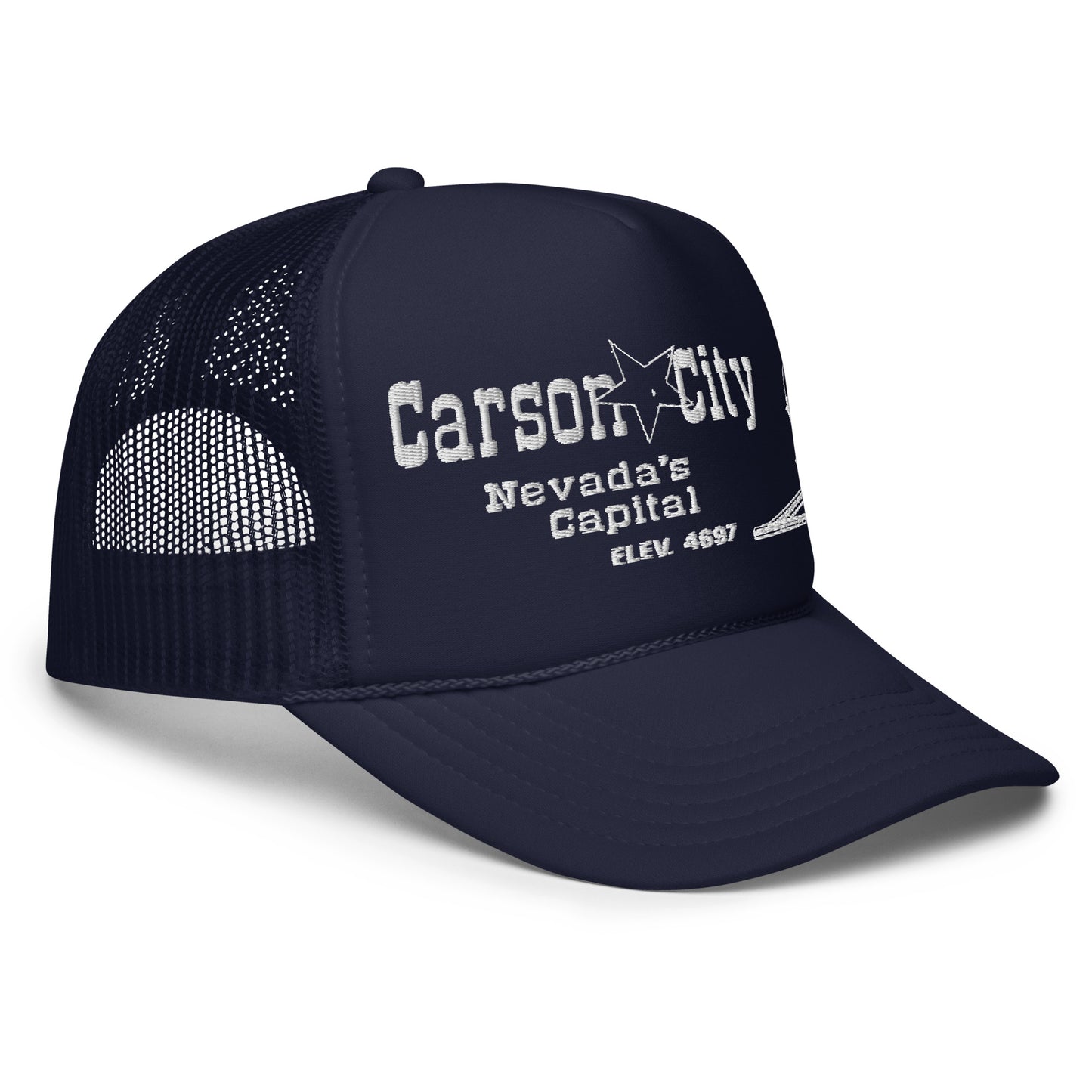 Capital Foam Trucker Hat - Navy