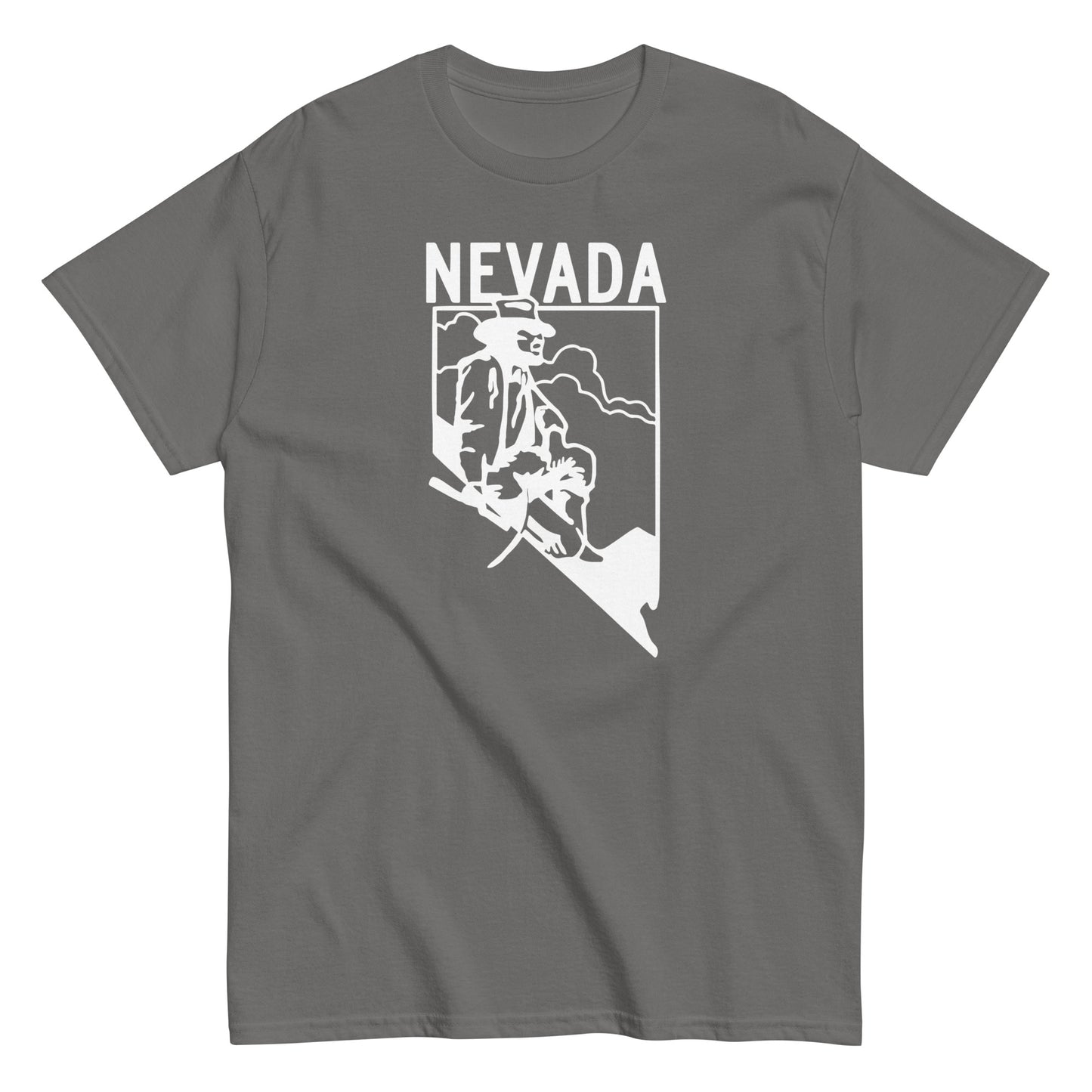 Classic Miner Tee (White Ink)