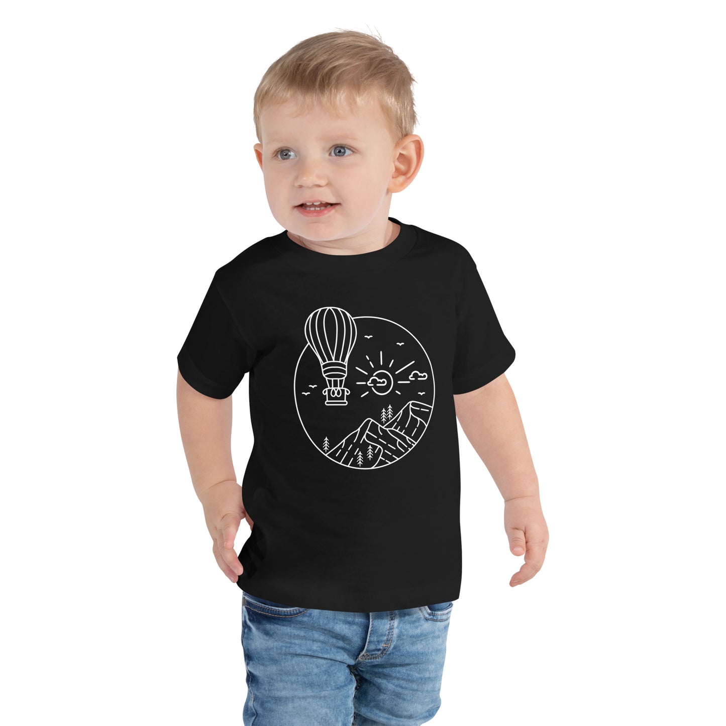 Hot Air Ballon - Toddler Short Sleeve Tee
