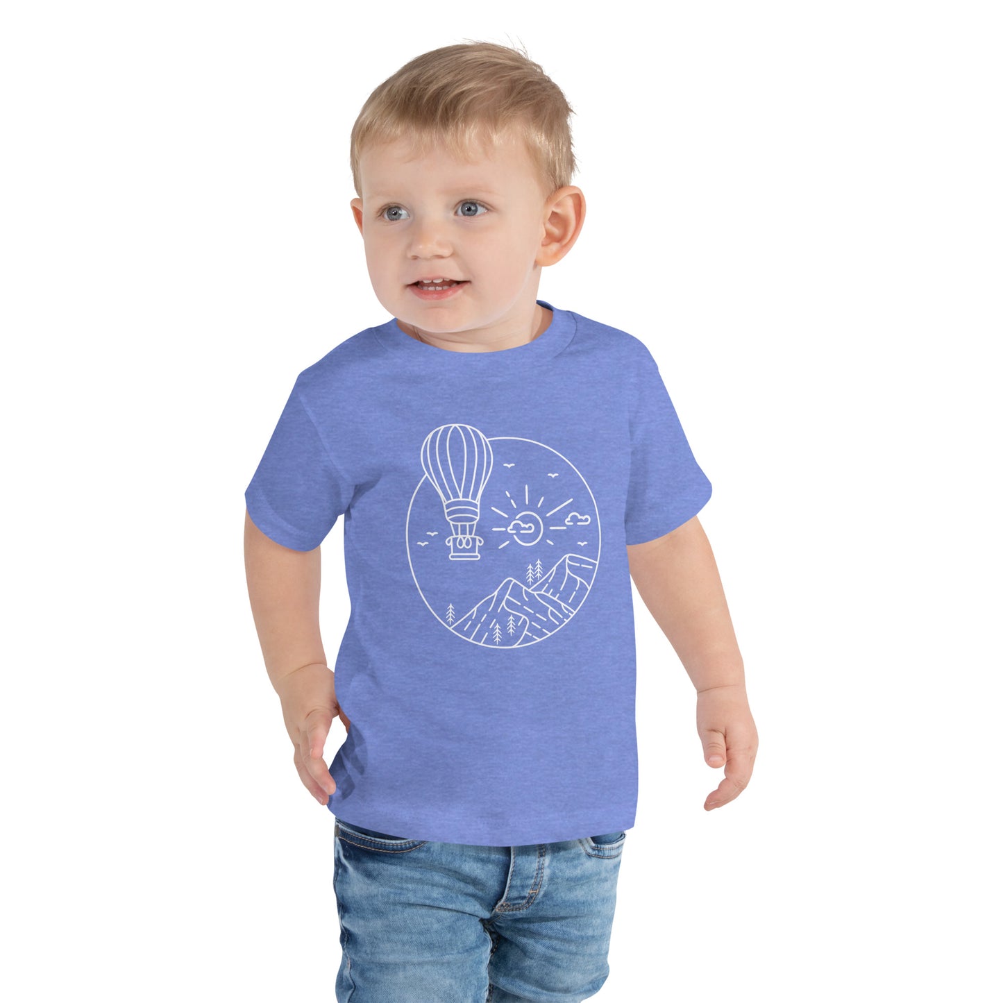 Hot Air Ballon - Toddler Short Sleeve Tee