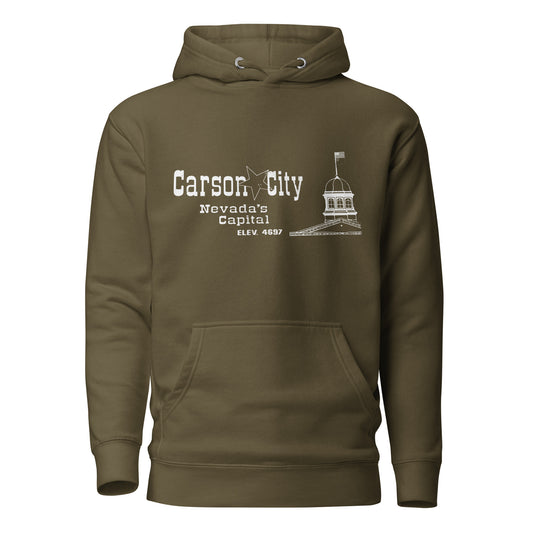 Military Green Capital Hoodie